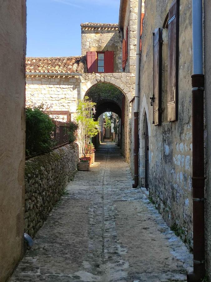 Au Bonheur Des Ruelles Bed & Breakfast Monpazier Luaran gambar